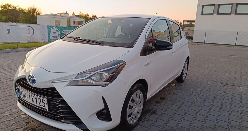 lubelskie Toyota Yaris cena 55000 przebieg: 120000, rok produkcji 2018 z Chełm